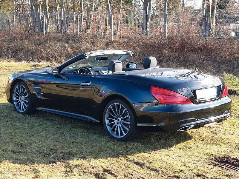 Gebraucht Mercedes SL400 367 PS (269 kW) 2017 Schwarz Cabrio