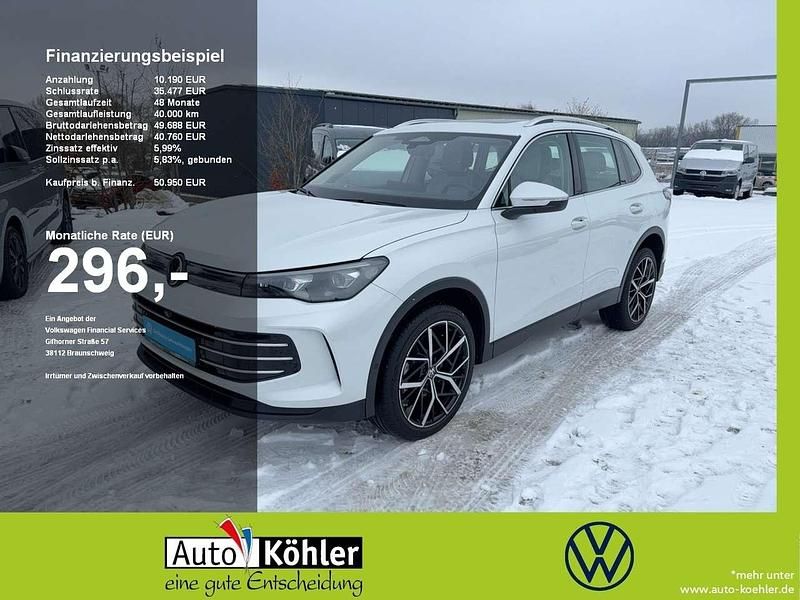 Gebraucht VW Tiguan Elegance 193 PS (141 kW) 2025 Oryxweiß perlmutteffekt SUV