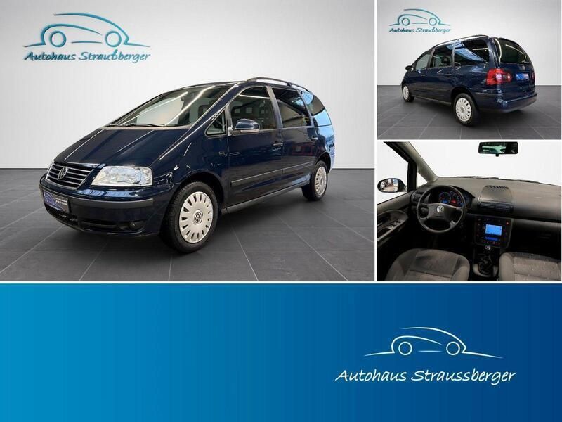 Blau Gebraucht 2009 VW Sharan Trendline Van / Kleinbus | 2.990 € (Guter Preis) - Bild 1/4