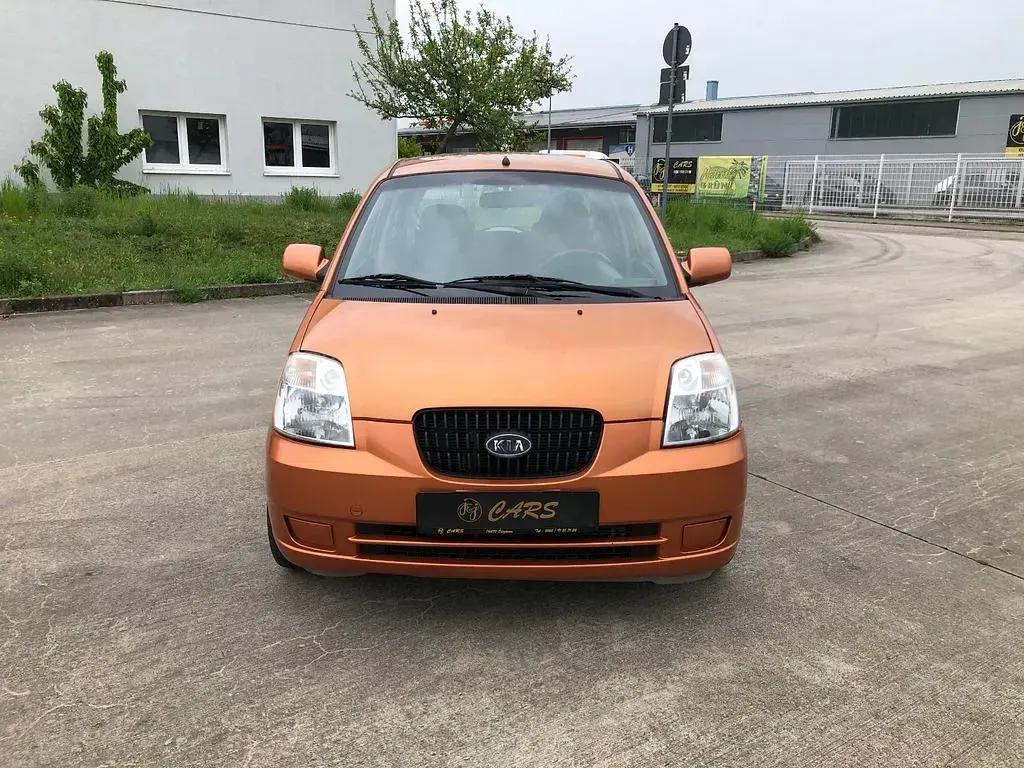 Gebraucht Kia Picanto EX 65 PS (47 kW) 2007 Orange Kleinwagen