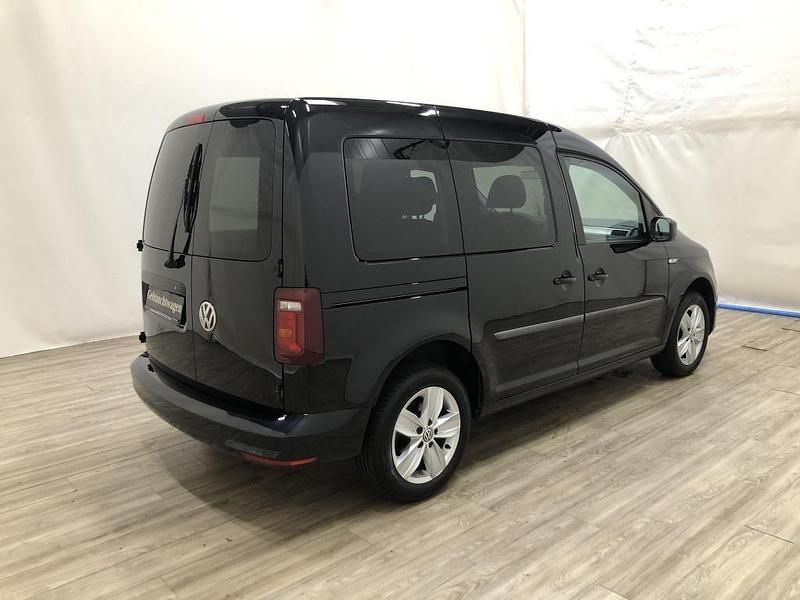 Gebraucht VW Caddy Trendline 131 PS (96 kW) 2019 Deep black perleffekt Van / Kleinbus