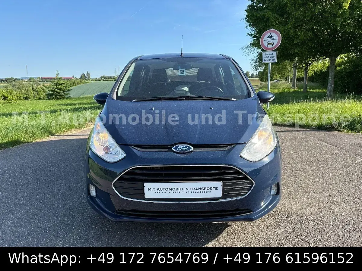 Gebraucht Ford B-MAX SYNC Edition 101 PS (74 kW) 2015 Blau Van / Kleinbus