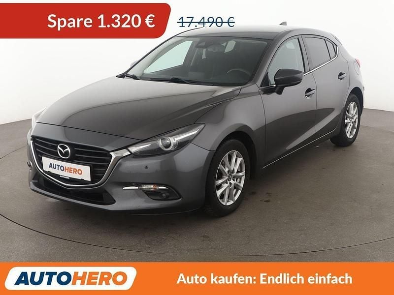 Gebraucht Mazda 3 Exclusive-Line 120 PS (88 kW) 2018 Grau Limousine