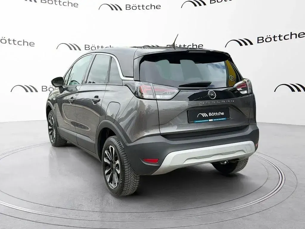 Gebraucht Opel Crossland Elegance 110 PS (80 kW) 2023 Lackierung platiniumgrau/metallic klarlack SUV