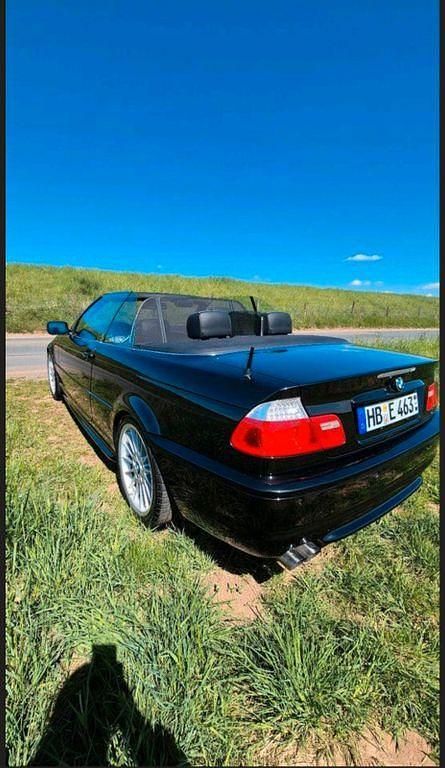 Gebraucht BMW 320 Cabriolet Exclusive 170 PS (125 kW) 2006 Schwarz Cabrio