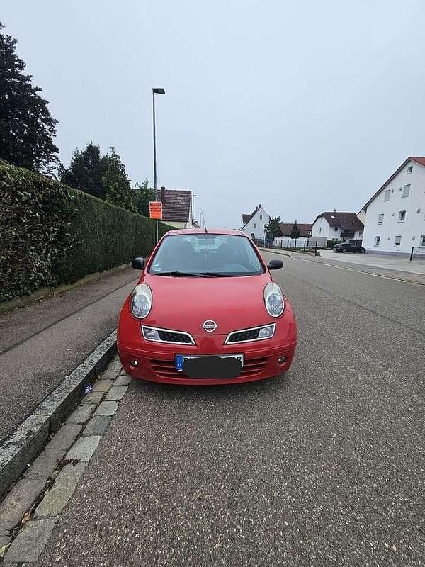 Rot Gebraucht 2009 Nissan Micra Kleinwagen | 1.200 € (Guter Preis) - Bild 1/4