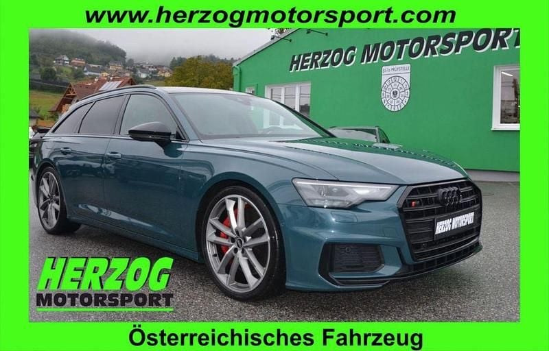 Grün Gebraucht 2021 Audi S6 Sport Kombi | 42.936 € (Superpreis) - Bild 1/4