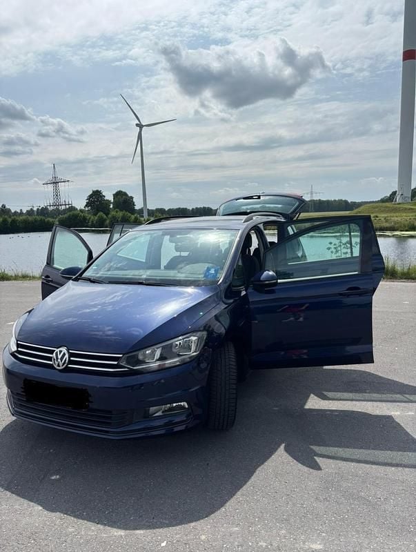Gebraucht VW Touran 110 PS (80 kW) 2016 Blau Van / Kleinbus