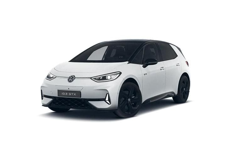 Gebraucht VW ID.3 210 kW (286 PS) 2025 Gletscherweiß metallic / schwarz (metallic) Kleinwagen