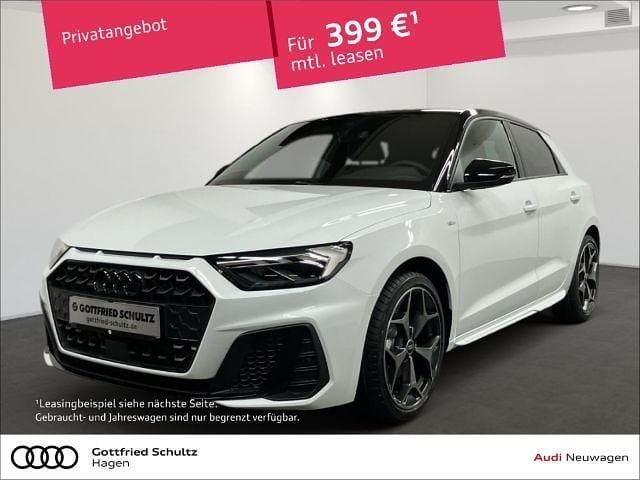 Mythosschwarz metallic Gebraucht 2024 Audi A1 Sportback S-Line Kleinwagen | 34.790 € - Bild 1/4