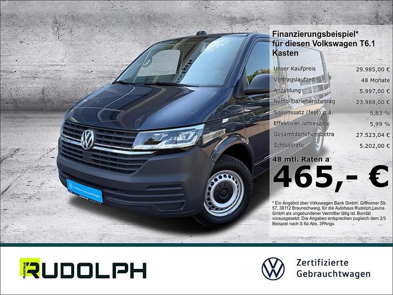 Gebraucht VW T6.1 150 PS (110 kW) 2020 Starlight blue metallic (blau) Van