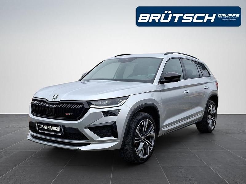 Brilliantsilber metallic Gebraucht 2023 Skoda Kodiaq RS SUV | 41.280 € (Fairer Preis) - Bild 1/4