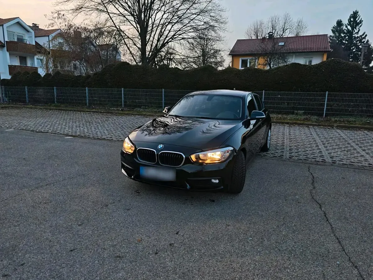 Używany BMW 116 108 KM (79 kW) 2017 Czarny Hatchback