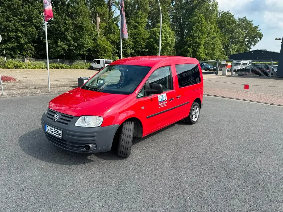 Gebraucht VW Caddy Life 105 PS (77 kW) 2009 Rot Van / Kleinbus