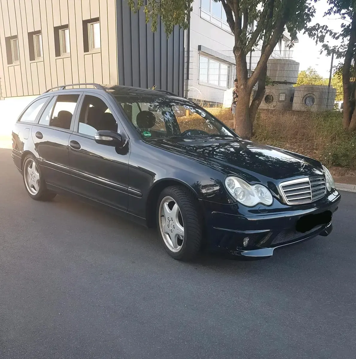 Gebraucht Mercedes C200 AMG 163 PS (119 kW) 2006 Schwarz Kombi