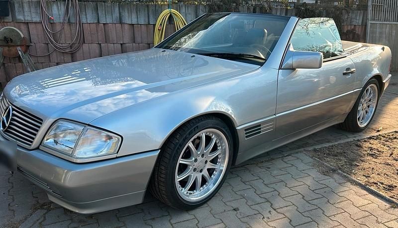 Gebraucht Mercedes SL320 231 PS (169 kW) 1993 Silber Cabrio