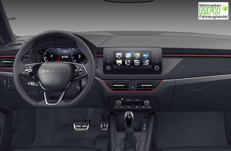 Neu Skoda Scala Dynamic 150 PS (110 kW) 2025 Moon white metallic Kleinwagen