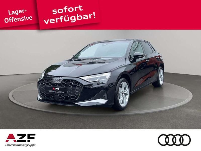 Brillantschwarz Neu 2025 Audi A3 Advanced Plus Limousine | 29.490 € (Guter Preis) - Bild 1/4