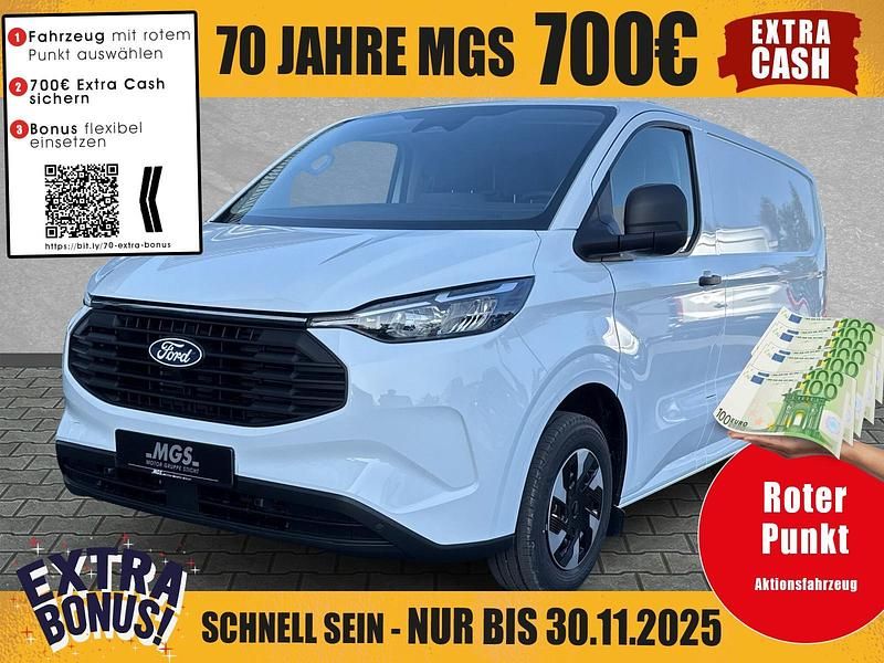 Frozen white Neu 2025 Ford Transit Custom Trend Limousine | 44.625 € (Etwas zu teuer) - Bild 1/4