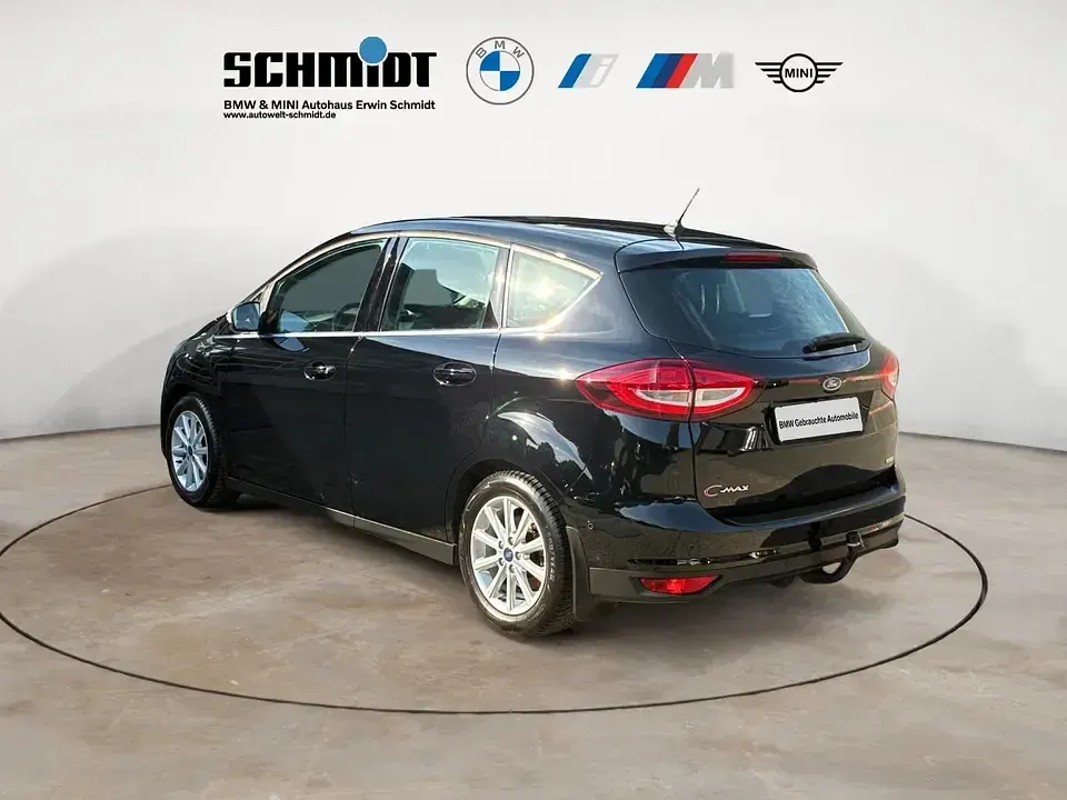 Gebraucht Ford C-MAX Titanium 150 PS (110 kW) 2017 Iridiumschwarz mica Van / Kleinbus