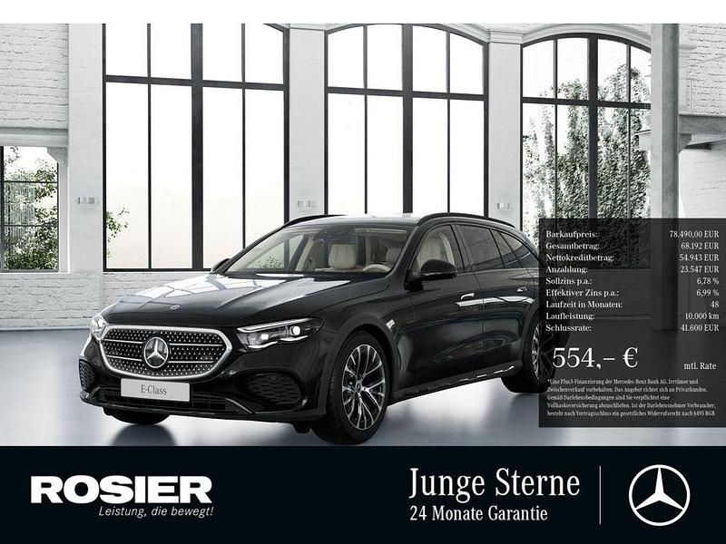 Gebraucht Mercedes E300 Premium Plus 197 PS (144 kW) 2025 Schwarz / obsidianschwarz Kombi