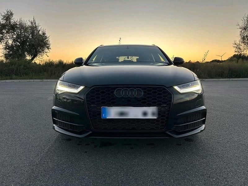 Schwarz Gebraucht 2015 Audi A6 S-Line Kombi | 14.990 € (Fairer Preis) - Bild 1/4