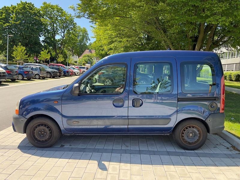 Gebraucht Renault Kangoo 75 PS (55 kW) 2002 Blau Van / Kleinbus
