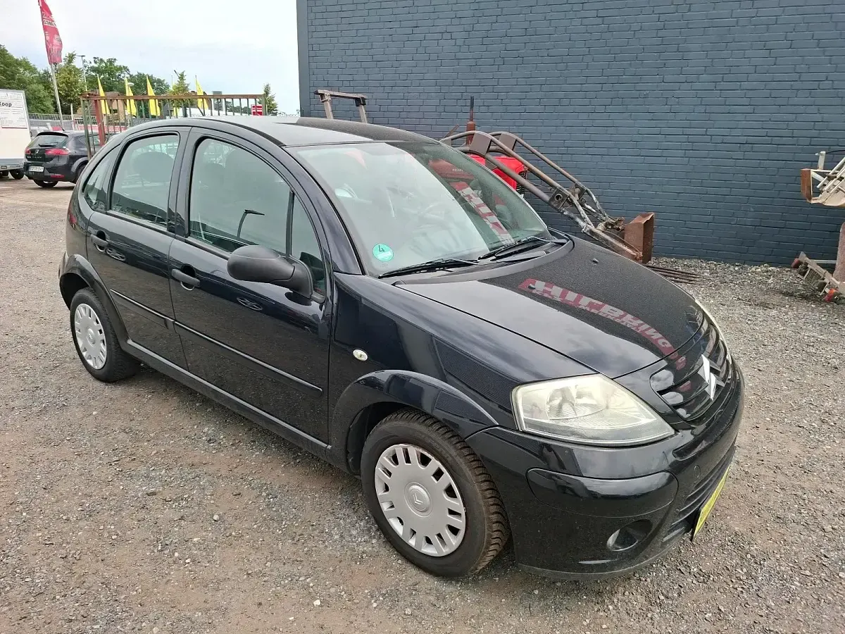 Gebraucht Citroën C3 2007 Schwarz Kleinwagen