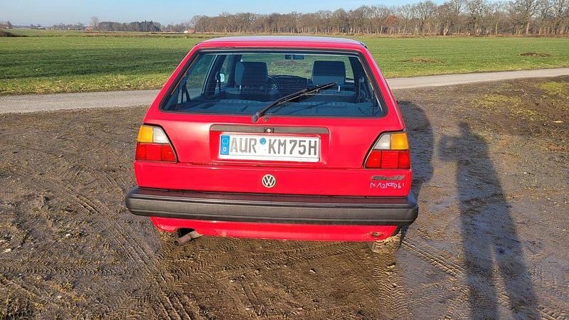 Gebraucht VW Golf II 70 PS (51 kW) 1990 Rot Kleinwagen