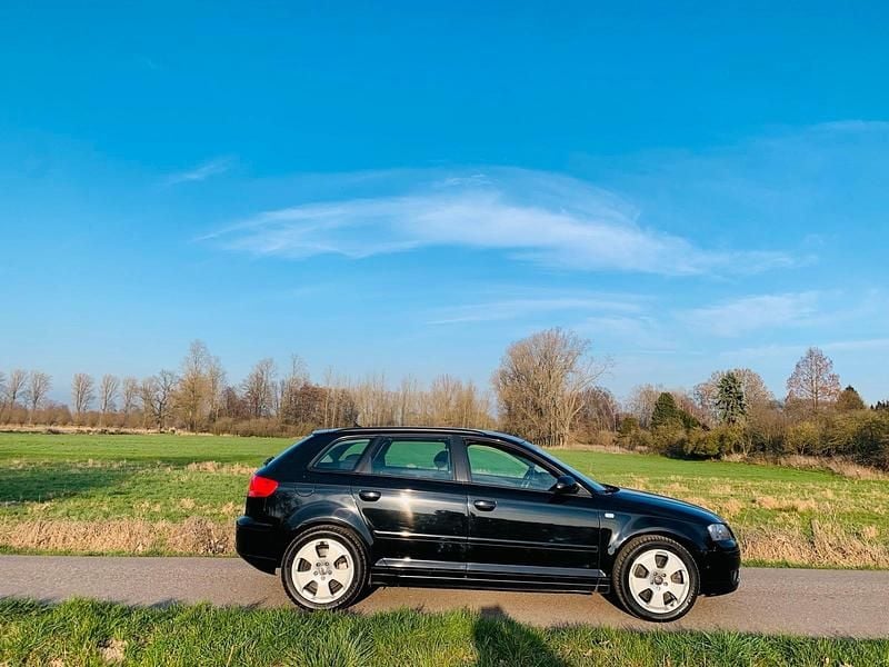 Usata Audi A3 250 CV (183 kW) 2007 Nero Utilitaria