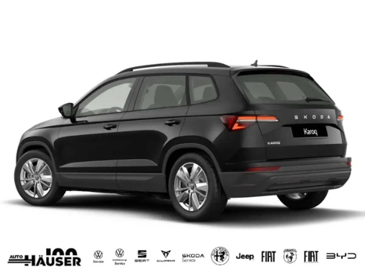 Gebraucht Skoda Karoq Selection 150 PS (110 kW) 2025 Schwarzmagic perleffekt SUV