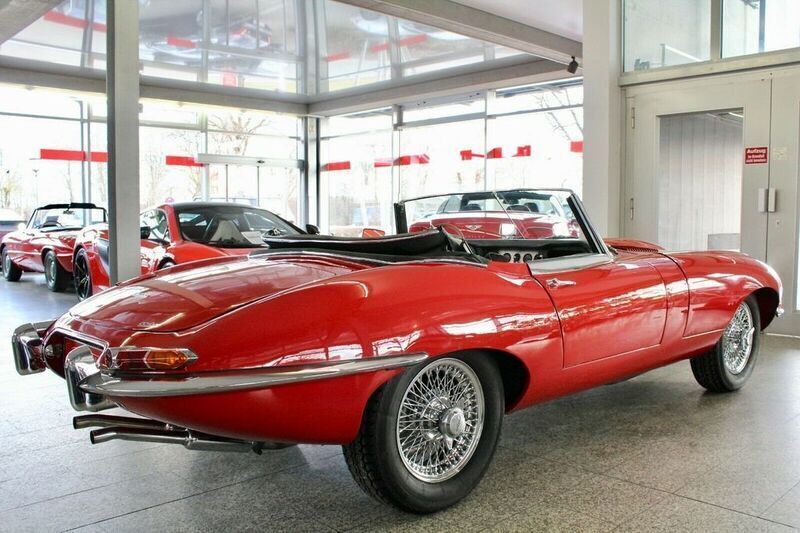 Second-hand Jaguar E-Type S 269 CP (197 kW) 1963 Roșu Cabrio
