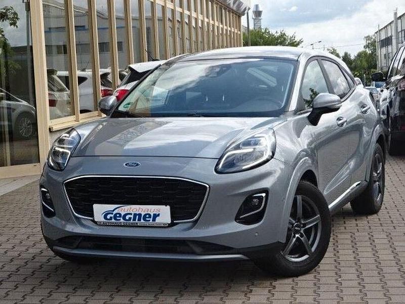 Gebraucht Ford Puma Titanium X 120 PS (88 kW) 2021 Solarsilber Kleinwagen