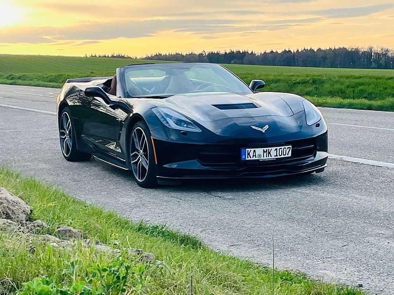Second-hand Corvette Stingray 466 CP (342 kW) 2015 Negru Cabrio