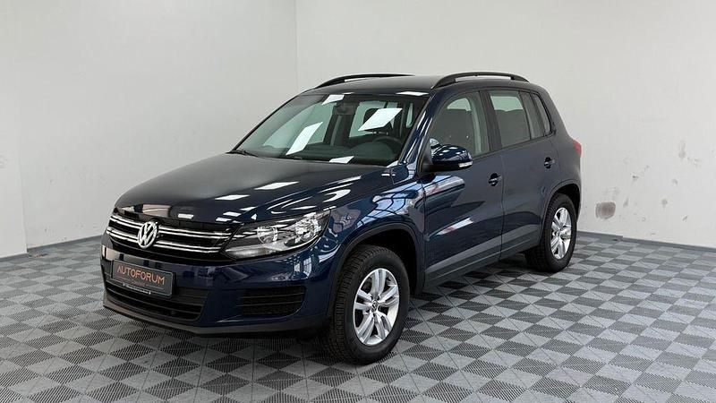 Gebraucht VW Tiguan Trendline 122 PS (89 kW) 2012 Blau SUV