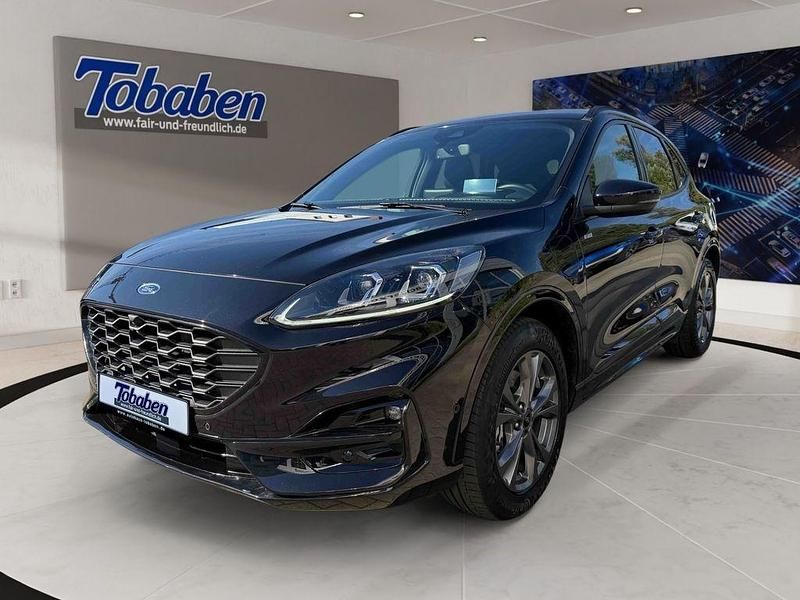 Obsidianschwarz metallic Gebraucht 2021 Ford Kuga ST-Line X SUV | 22.950 € (Etwas zu teuer) - Bild 1/4
