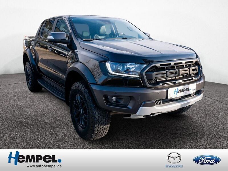 Schwarz / iridium schwarz (metallic) Gebraucht 2020 Ford Ranger Raptor Abholung | 47.890 € (Etwas zu teuer) - Bild 1/4
