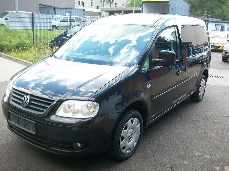 Schwarz Gebraucht 2010 VW Caddy Maxi Life Van / Kleinbus | 6.900 € - Bild 1/4