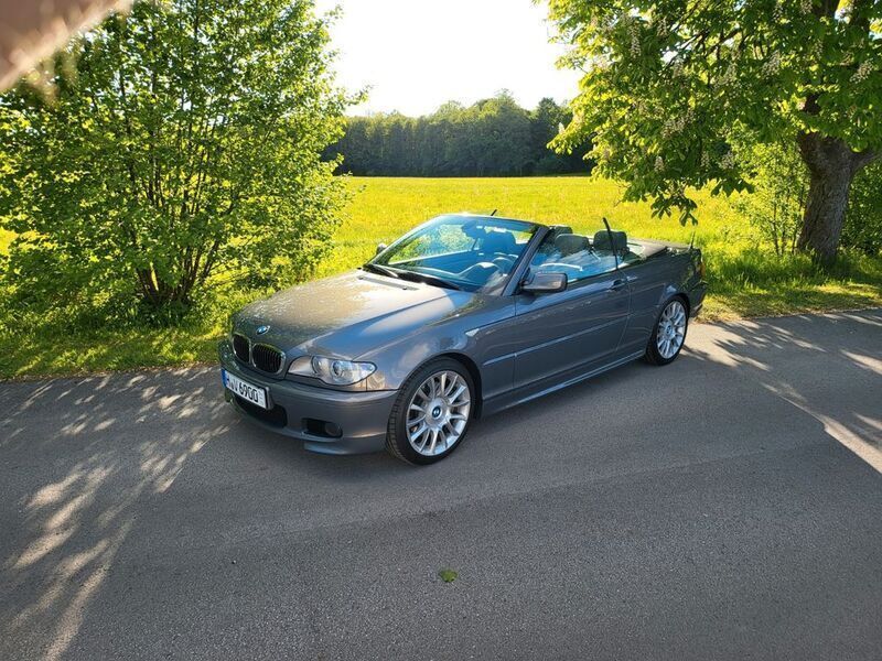 Grau Gebraucht 2005 BMW 330 Cabriolet Performance Cabrio | 38.500 € - Bild 1/4