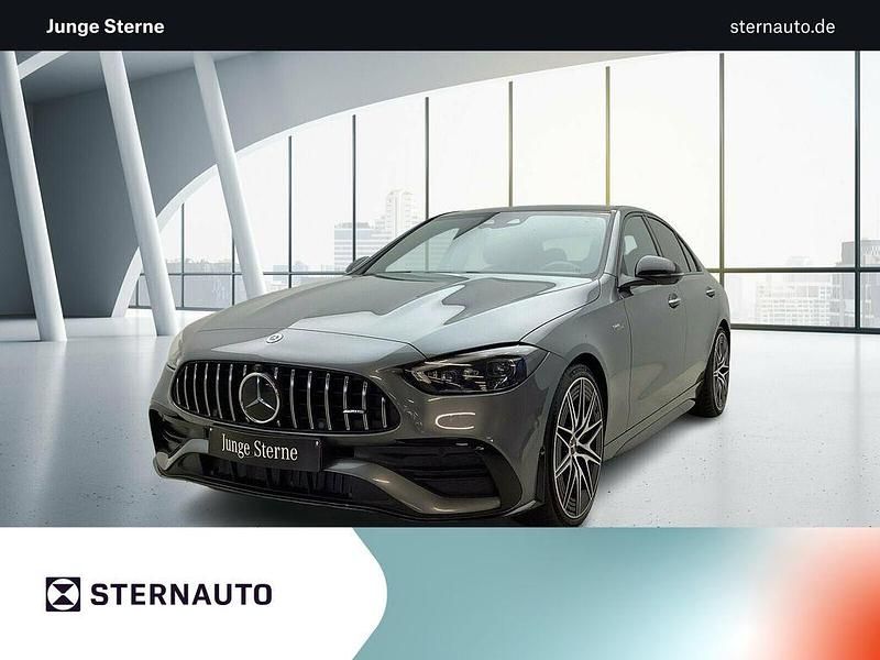 Metalliclack selenitgrau Gebraucht 2023 Mercedes C43 AMG AMG Limousine | 59.857 € (Fairer Preis) - Bild 1/4
