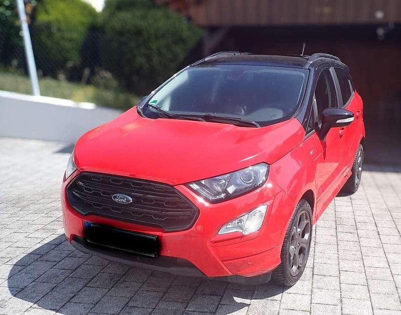 Rot Gebraucht 2018 Ford Ecosport ST-Line SUV | 10.900 € (Guter Preis) - Bild 1/4