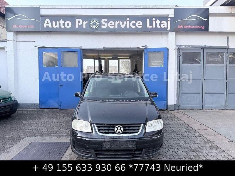 Schwarz Gebraucht 2003 VW Touran Trendline Van / Kleinbus | 1.499 € (Fairer Preis) - Bild 1/4