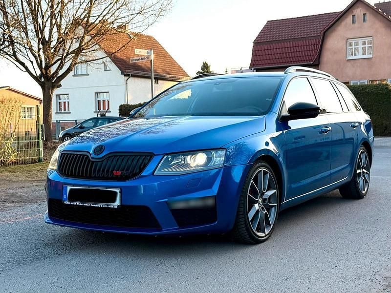 Gebraucht Skoda Octavia vRS 220 PS (161 kW) 2014 Braun Kleinwagen
