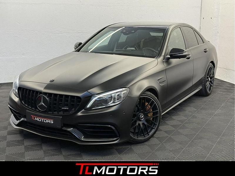 Grau Gebraucht 2020 Mercedes C63S AMG AMG Limousine | 52.990 € (Teuer) - Bild 1/4