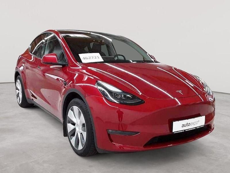 Red multicoat Gebraucht 2022 Tesla Model Y SUV | 30.990 € (Superpreis) - Bild 1/4
