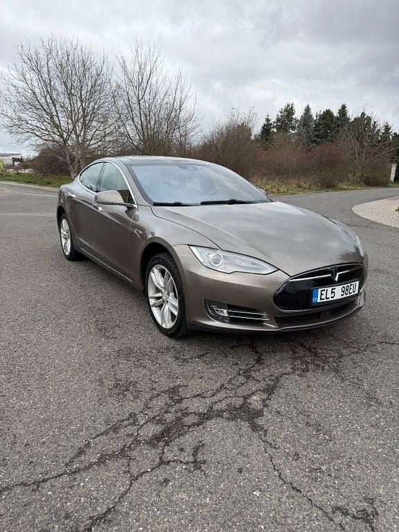 Gebraucht Tesla Model S 309 kW (421 PS) 2015 Beige Kleinwagen
