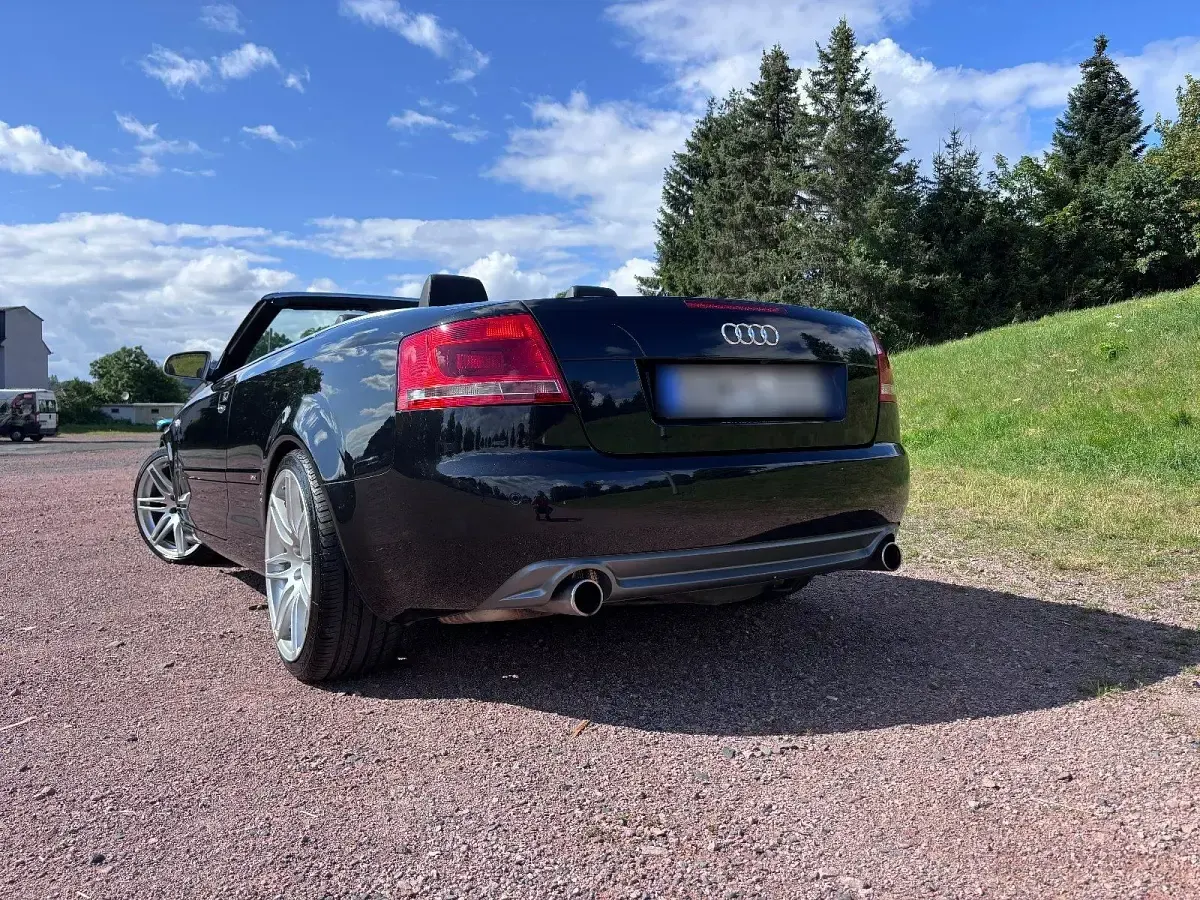 Gebraucht Audi A4 Cabriolet S-Line 171 PS (125 kW) 2006 Schwarz Cabrio