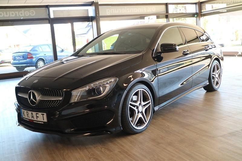 Schwarz Gebraucht 2015 Mercedes CLA220 Shooting Brake Sport Kombi | 17.490 € (Guter Preis) - Bild 1/4