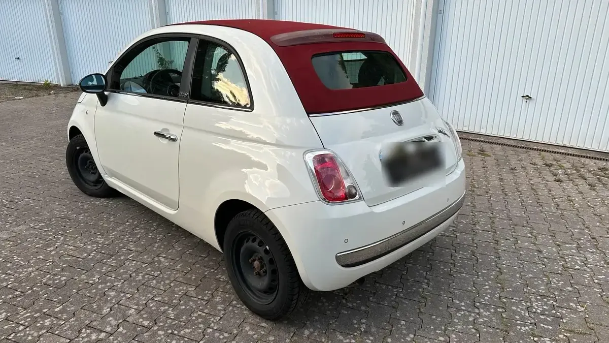 Gebraucht Fiat 500C Pop 69 PS (50 kW) 2012 Weiß Cabrio