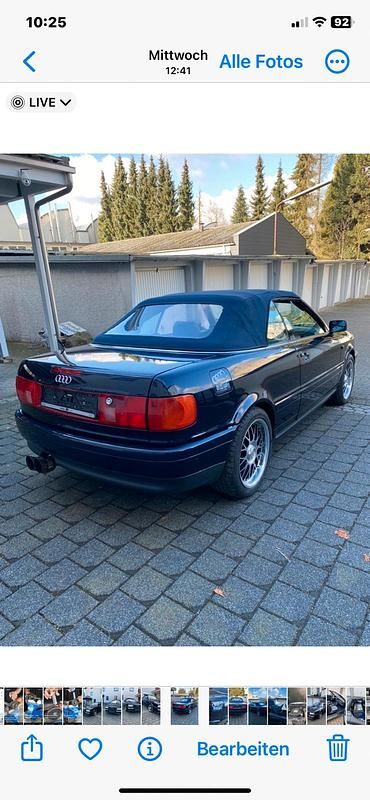 Gebraucht Audi Cabriolet 150 PS (110 kW) 1997 Blau Cabrio